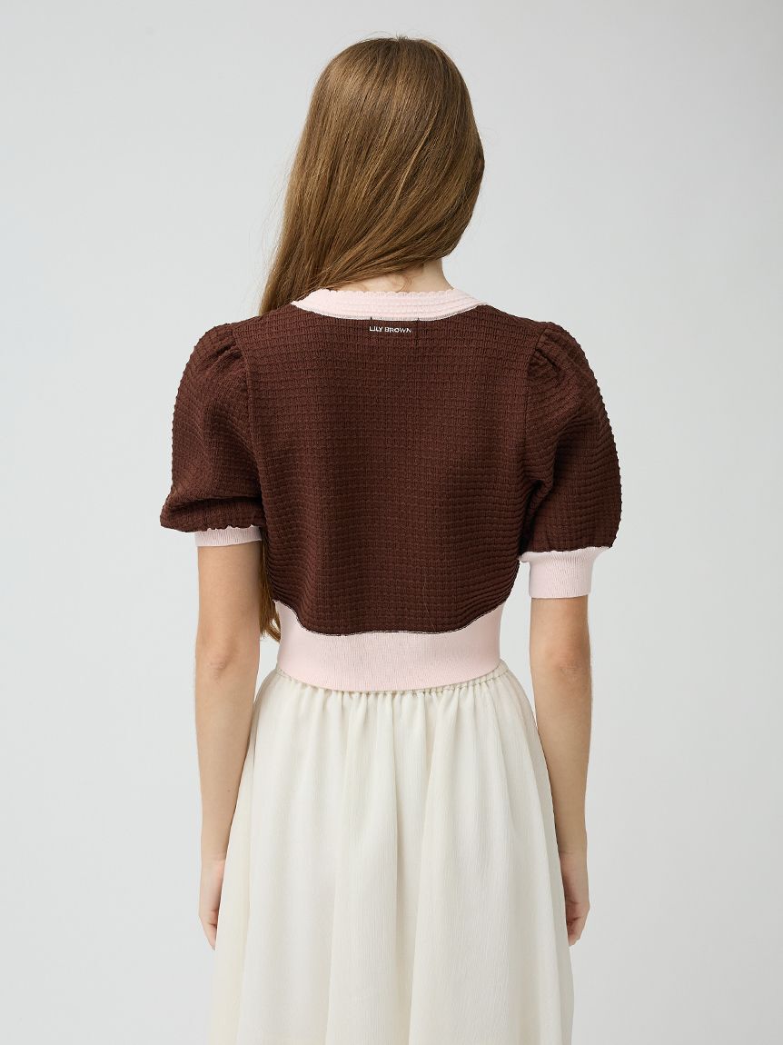 LILY BROWN「【LILY BROWN&times;MARY QUANT】ニットカーディガン」|カーディガン|