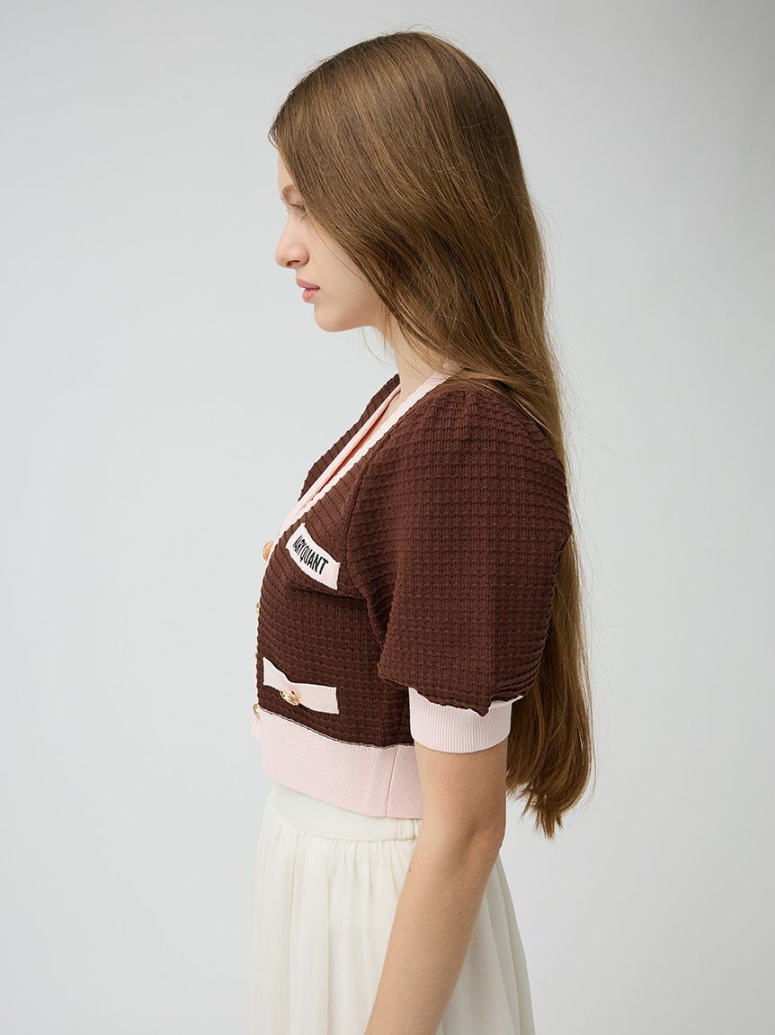 LILY BROWN「【LILY BROWN&times;MARY QUANT】ニットカーディガン」|カーディガン|