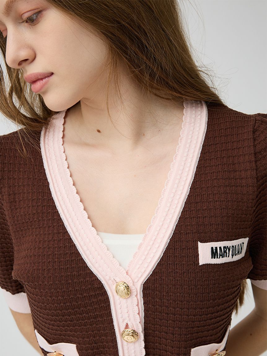 LILY BROWN「【LILY BROWN&times;MARY QUANT】ニットカーディガン」|カーディガン|