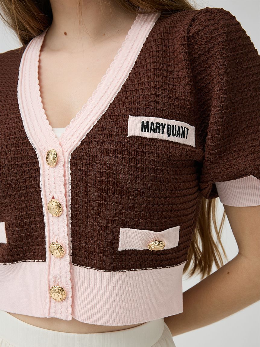 LILY BROWN「【LILY BROWN&times;MARY QUANT】ニットカーディガン」|カーディガン|