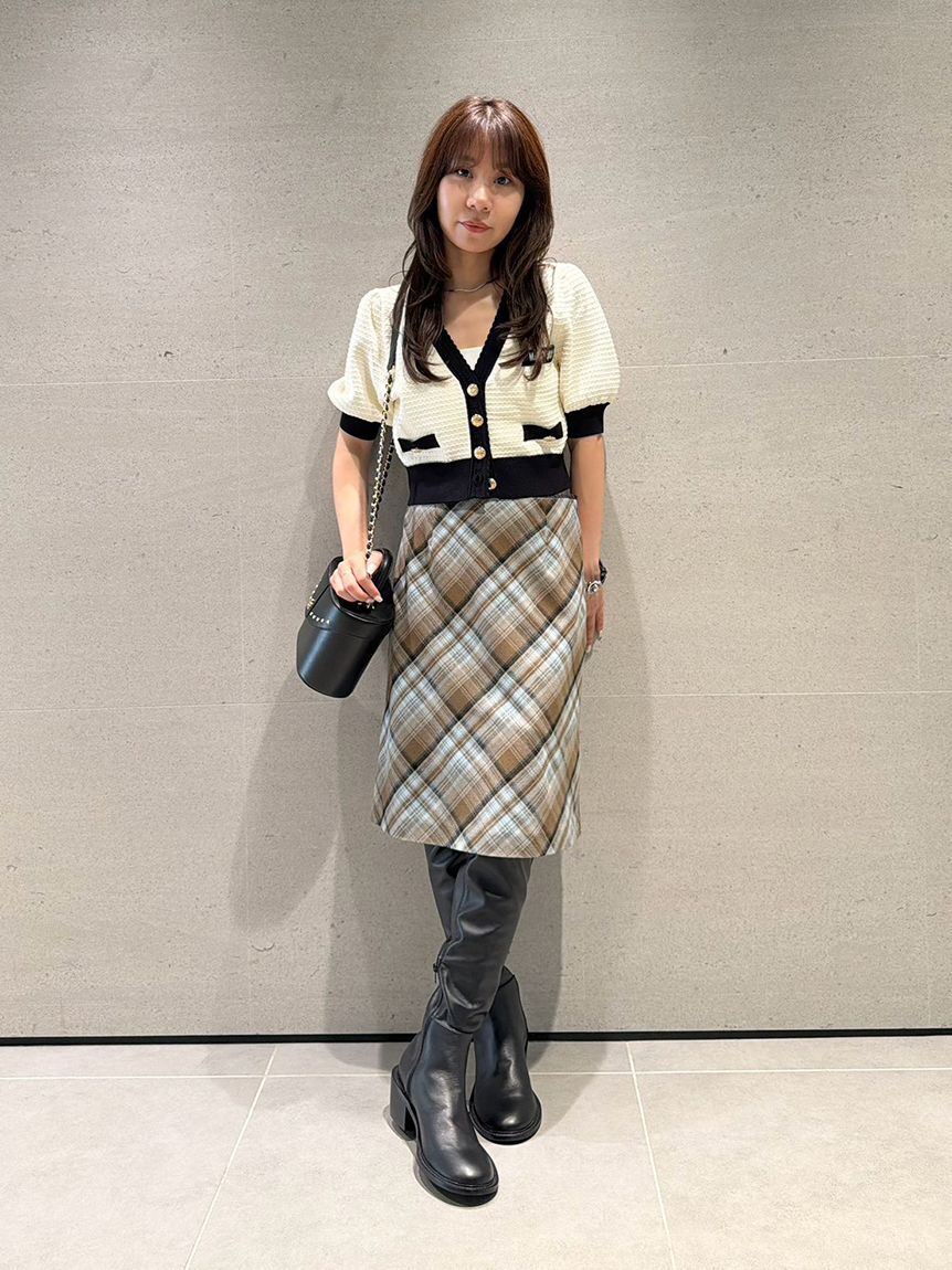 LILY BROWN「【LILY BROWN&times;MARY QUANT】ニットカーディガン」|カーディガン|