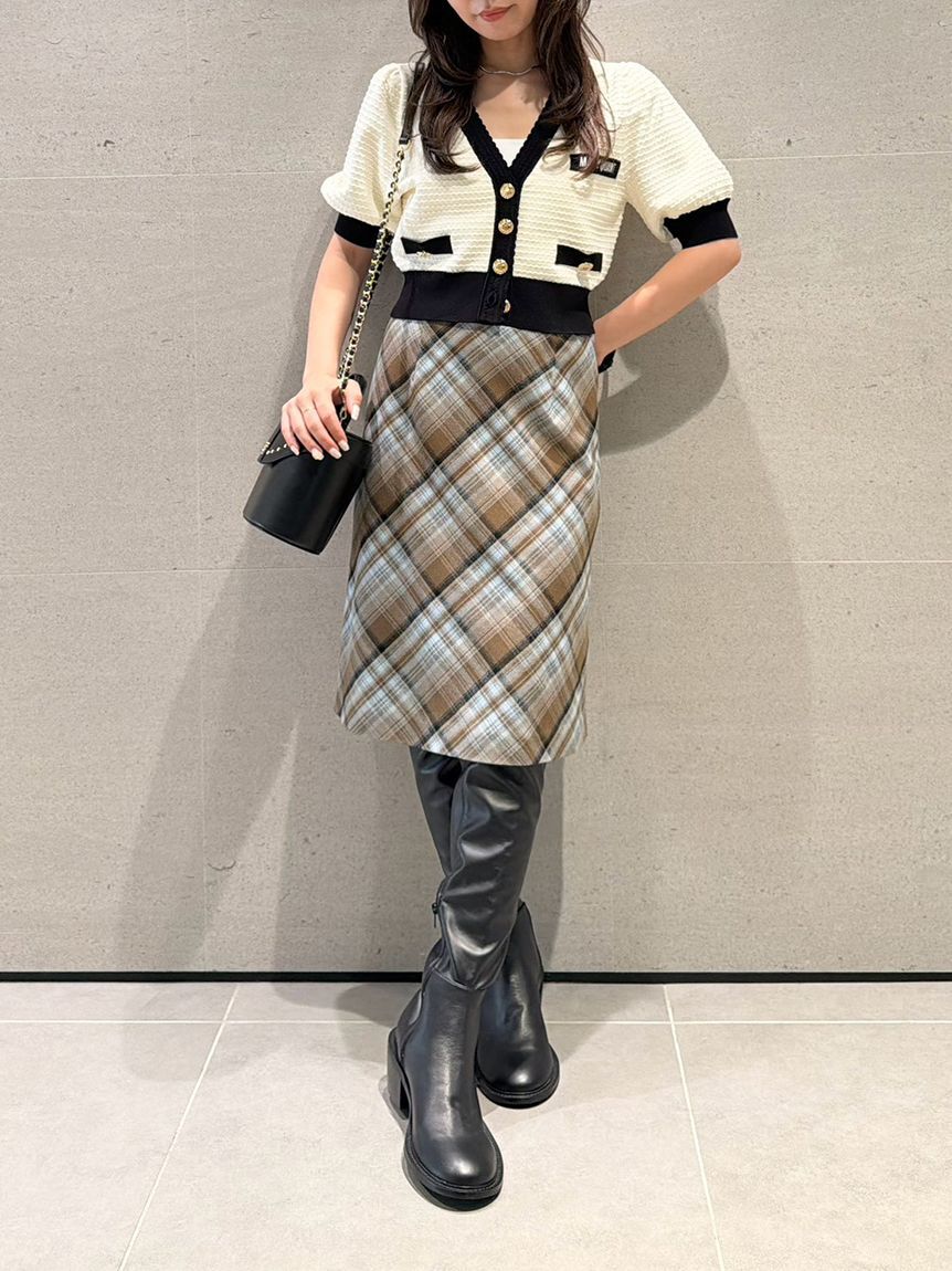 LILY BROWN「【LILY BROWN&times;MARY QUANT】ニットカーディガン」|カーディガン|