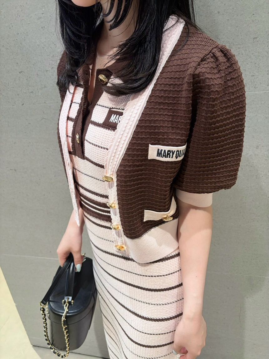 LILY BROWN「【LILY BROWN&times;MARY QUANT】ニットカーディガン」|カーディガン|
