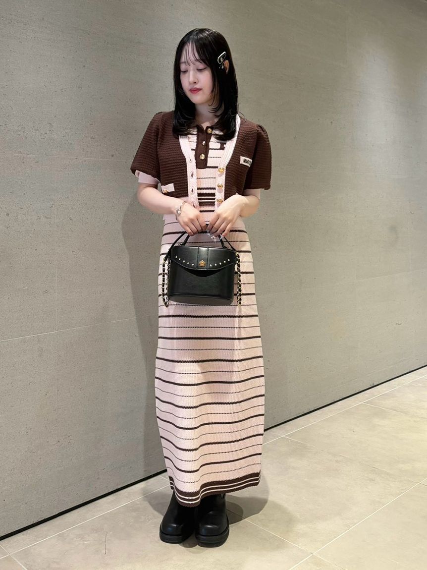 LILY BROWN「【LILY BROWN&times;MARY QUANT】ニットカーディガン」|カーディガン|