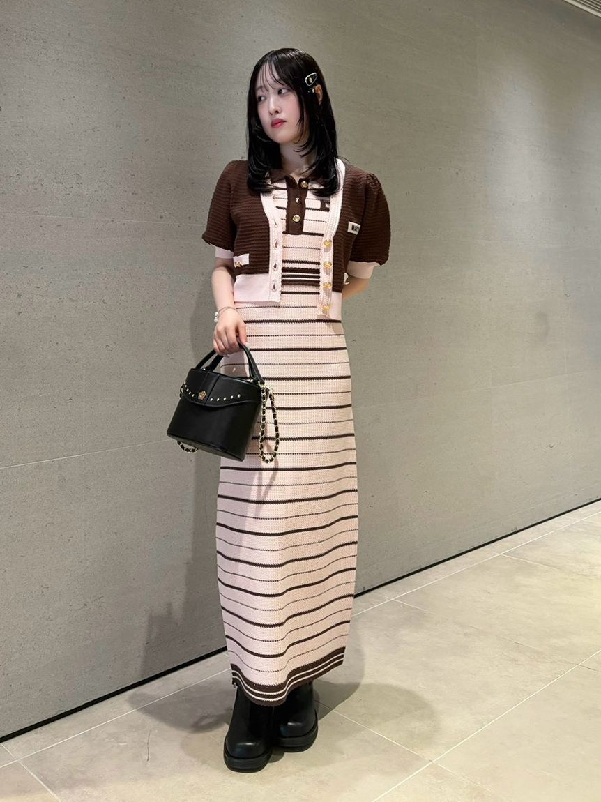 LILY BROWN「【LILY BROWN&times;MARY QUANT】ニットカーディガン」|カーディガン|