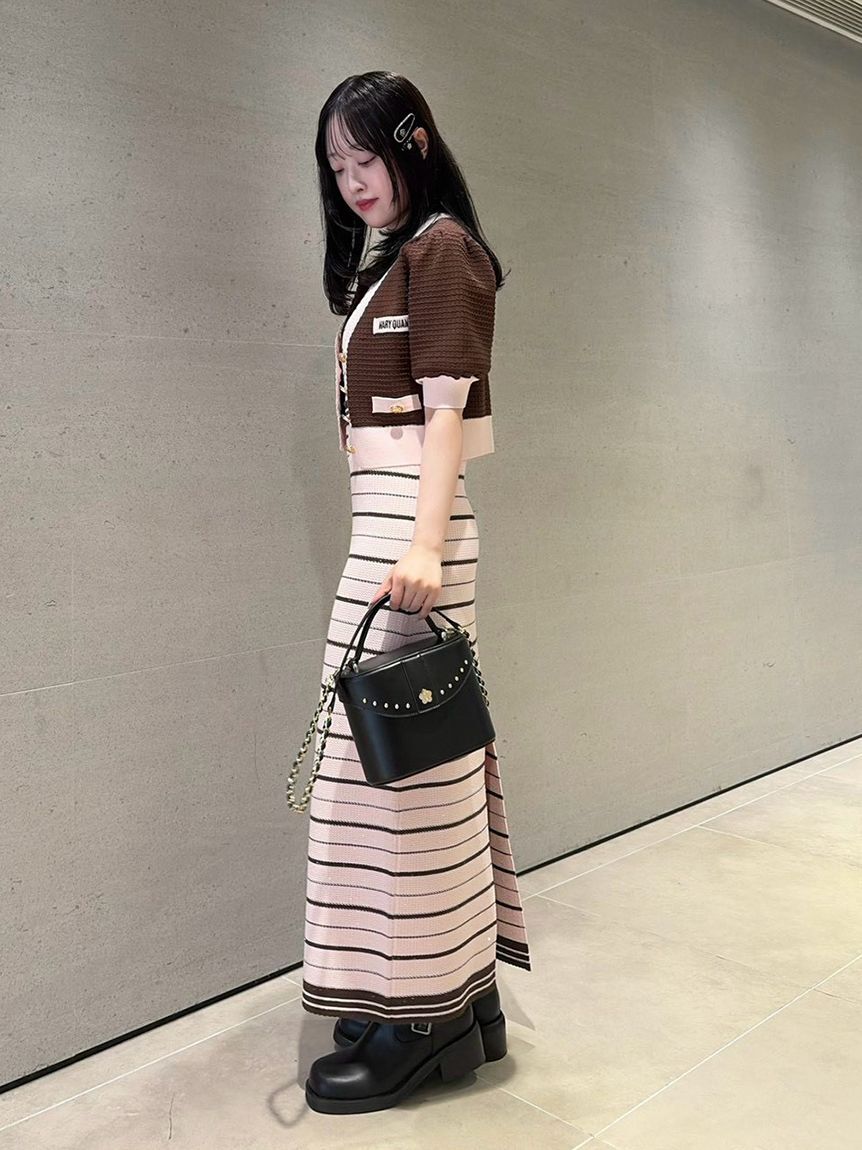 LILY BROWN「【LILY BROWN&times;MARY QUANT】ニットカーディガン」|カーディガン|