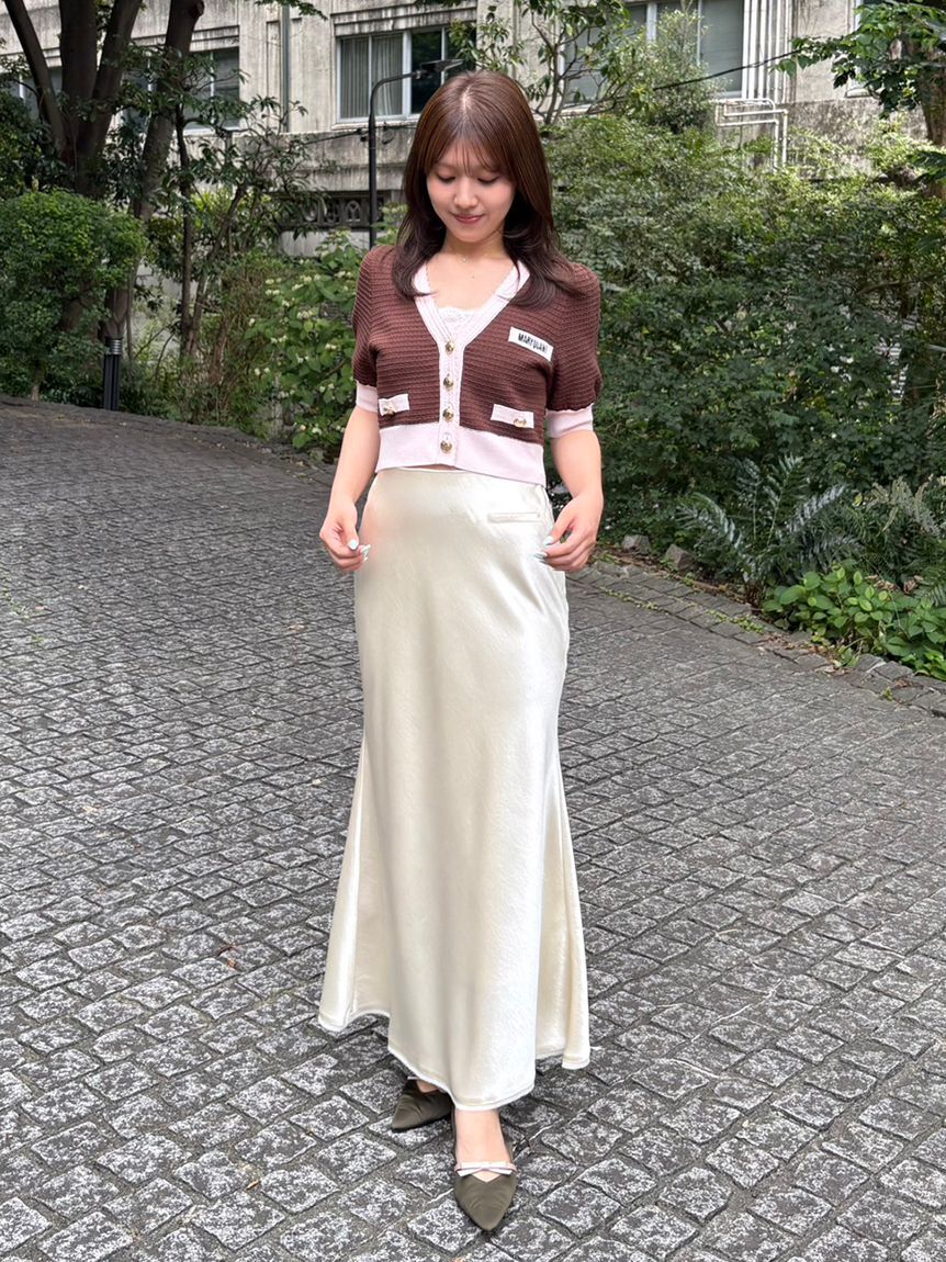 LILY BROWN「【LILY BROWN&times;MARY QUANT】ニットカーディガン」|カーディガン|