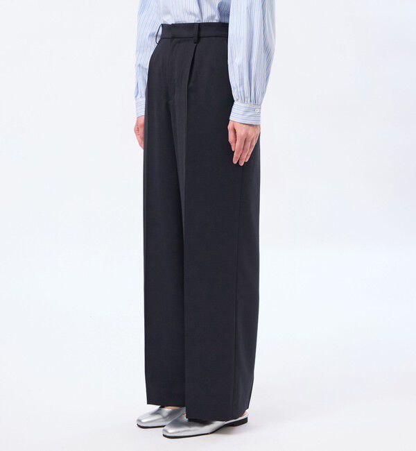 MACKINTOSH PHILOSOPHY「【TROTTER（トロッター）シリーズ】アクションツイルワイドパンツ」|スラックス|