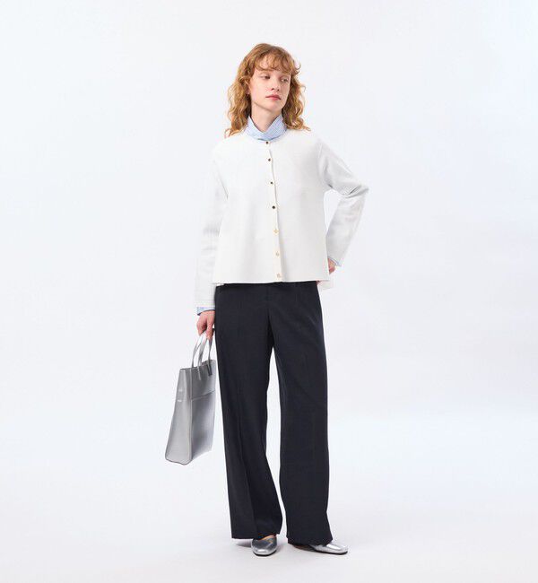 MACKINTOSH PHILOSOPHY「【TROTTER（トロッター）シリーズ】アクションツイルワイドパンツ」|スラックス|