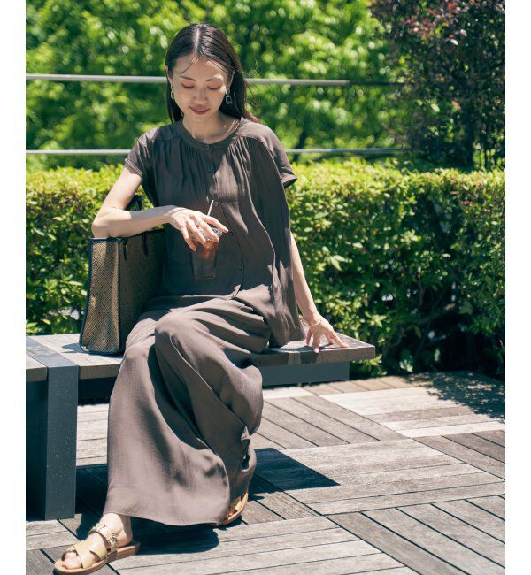 ikka「幾何柄シートスクエアトートバッグ」|その他|