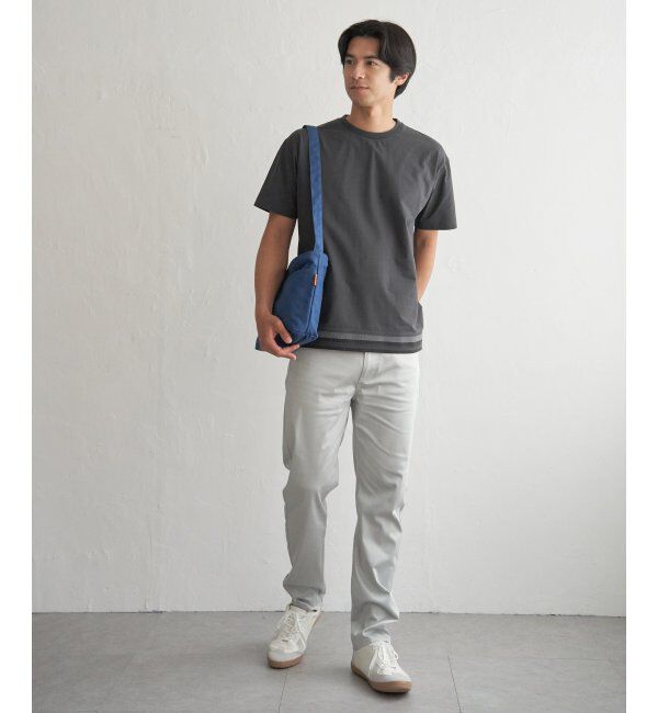 ikka「冷感DRYジョーゼットリブTシャツ」|Tシャツ・カットソー|