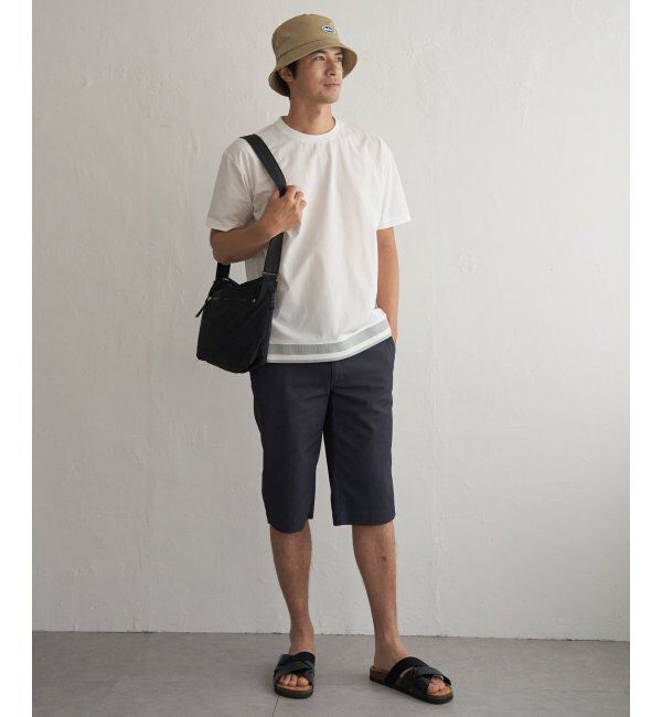 ikka「冷感DRYジョーゼットリブTシャツ」|Tシャツ・カットソー|