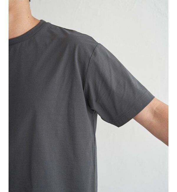 ikka「冷感DRYジョーゼットリブTシャツ」|Tシャツ・カットソー|