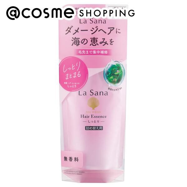  「ラサーナ 海藻 ヘア エッセンス しっとり トリートメント(詰替) (70ml)」|洗い流さないトリートメント|その他