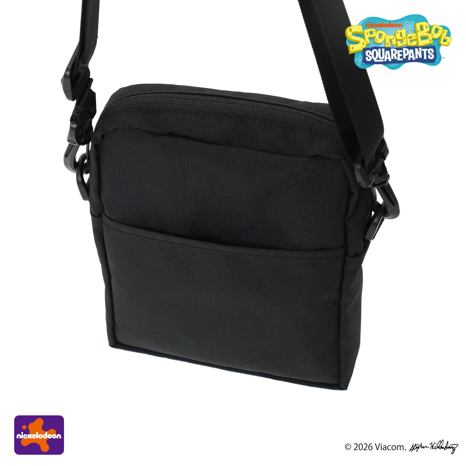 Manhattan Portage「CITY LIGHTS (SM) W/PL VER 2 BP CORDURA RIPSTOP POLYESTER / SPONGE BOB」|ショルダー・メッセンジャー|