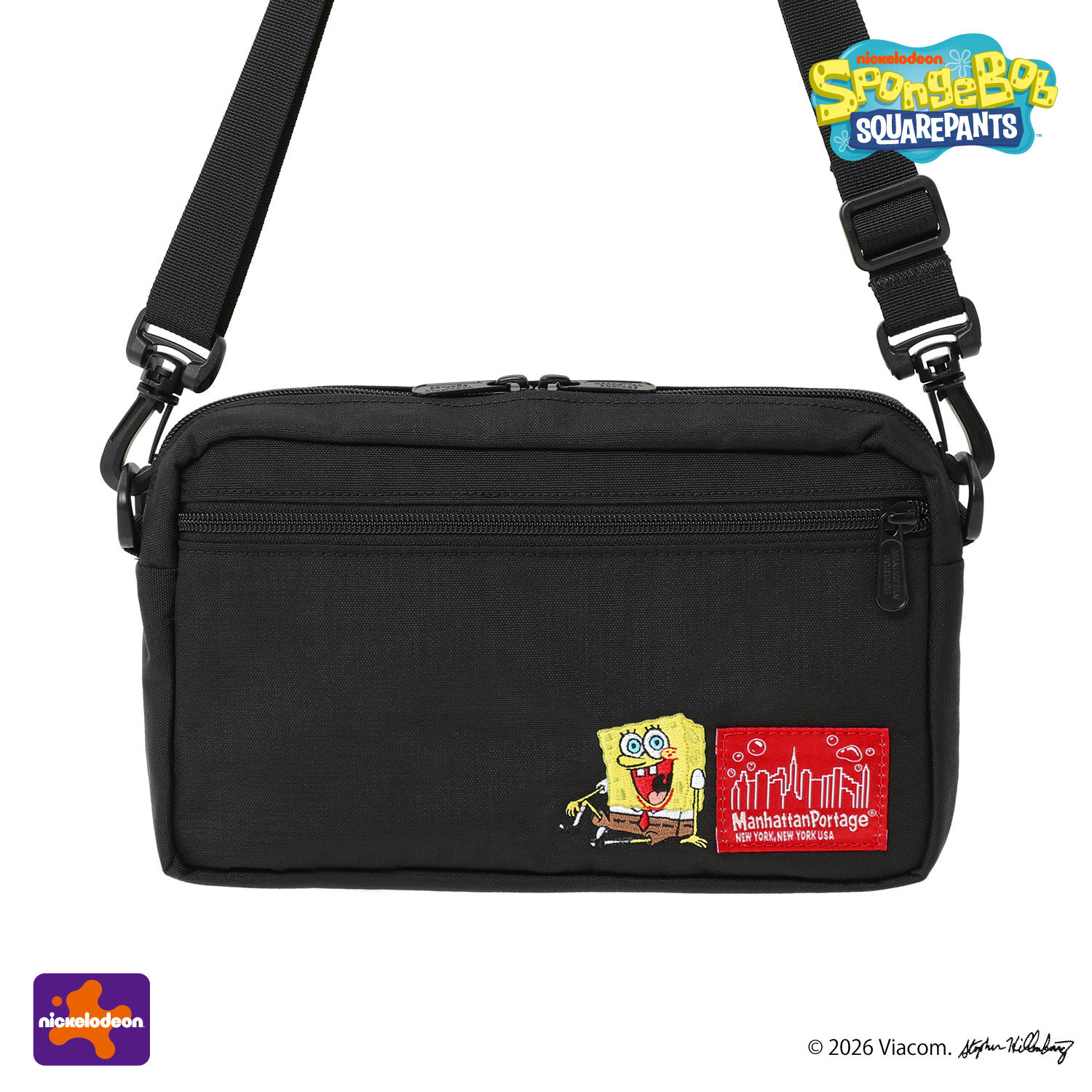 Manhattan Portage「JOGGER (L) JPN VER 2 500D CORDURA / SPONGE BOB」|ショルダー・メッセンジャー|
