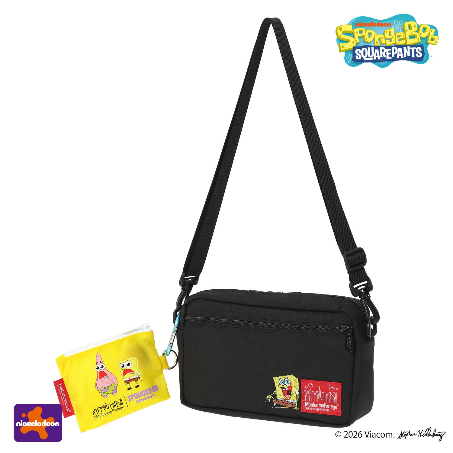 Manhattan Portage「JOGGER (L) JPN VER 2 500D CORDURA / SPONGE BOB」|ショルダー・メッセンジャー|