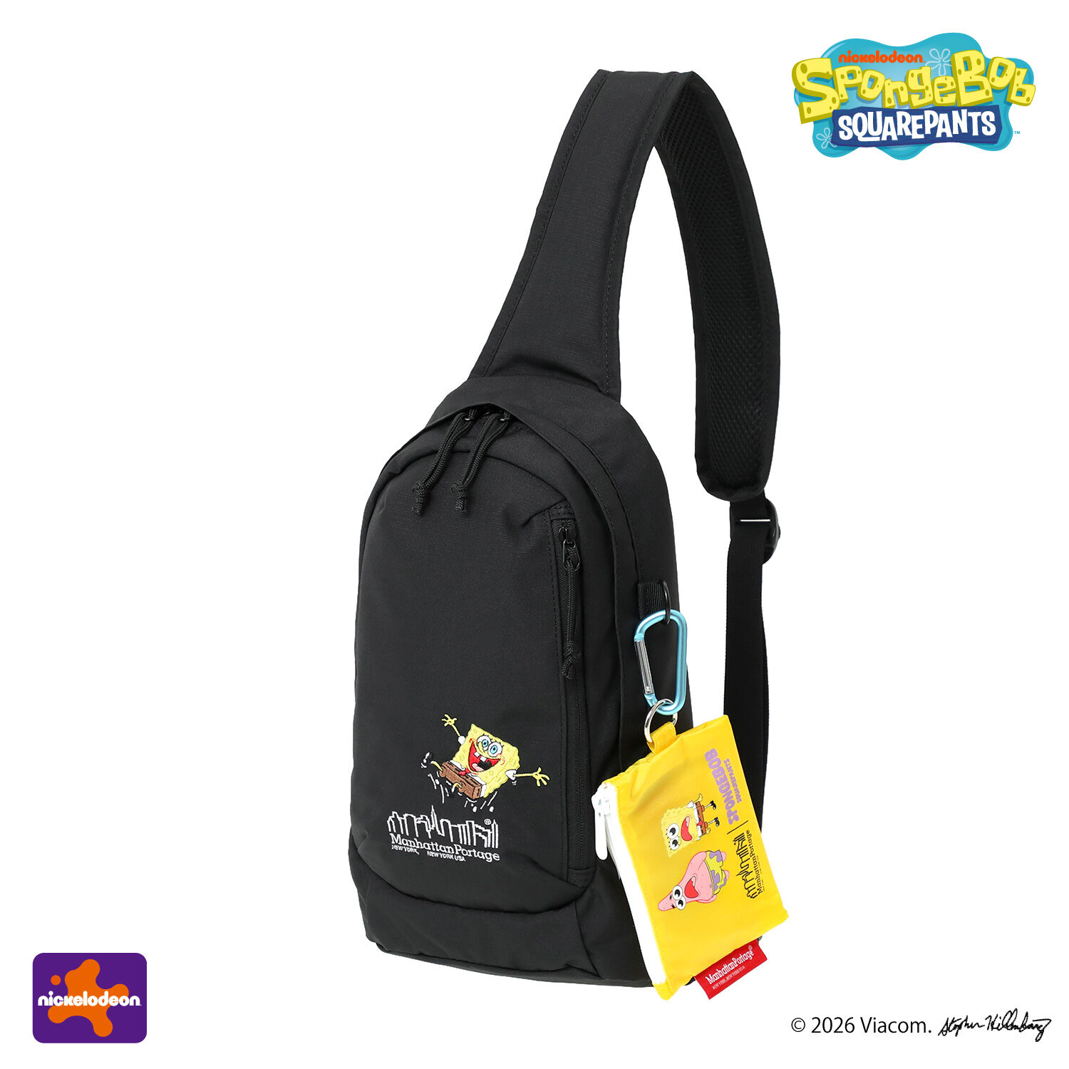 Manhattan Portage「LITTLE ITALY CROSSBODY BAG CORDURA RIPSTOP POLYESTER / SPONGE BOB」|その他|