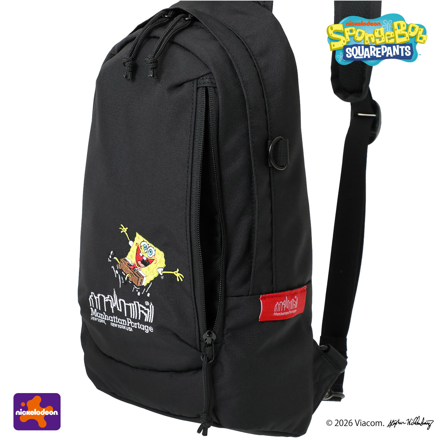 Manhattan Portage「LITTLE ITALY CROSSBODY BAG CORDURA RIPSTOP POLYESTER / SPONGE BOB」|その他|