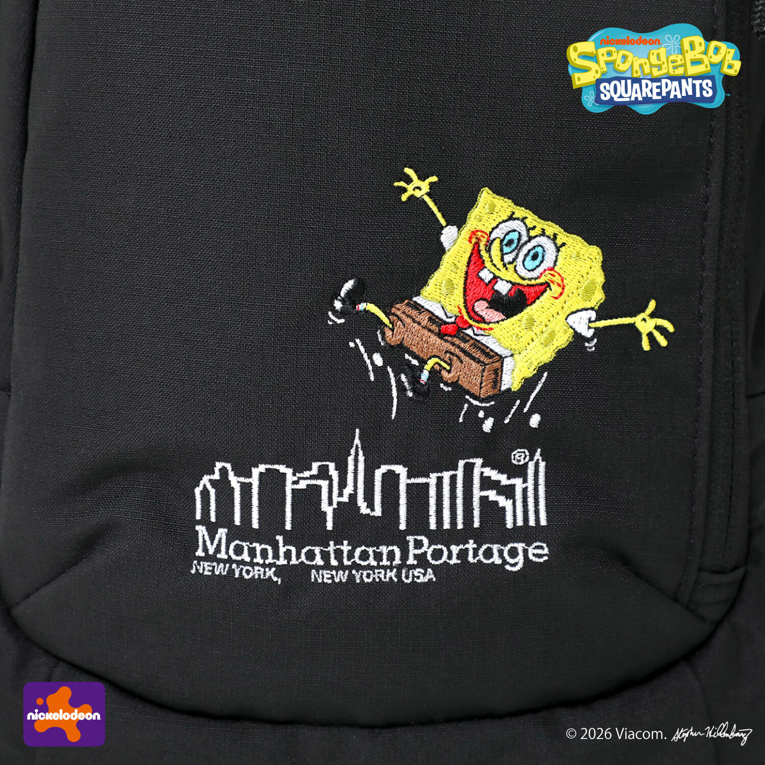 Manhattan Portage「LITTLE ITALY CROSSBODY BAG CORDURA RIPSTOP POLYESTER / SPONGE BOB」|その他|