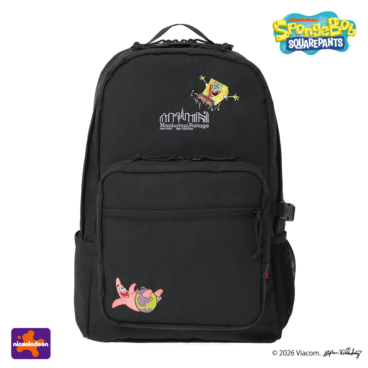 Manhattan Portage「TOWNSEND BACKPACK CORDURA RIPSTOP POLYESTER / SPONGE BOB」|リュック|