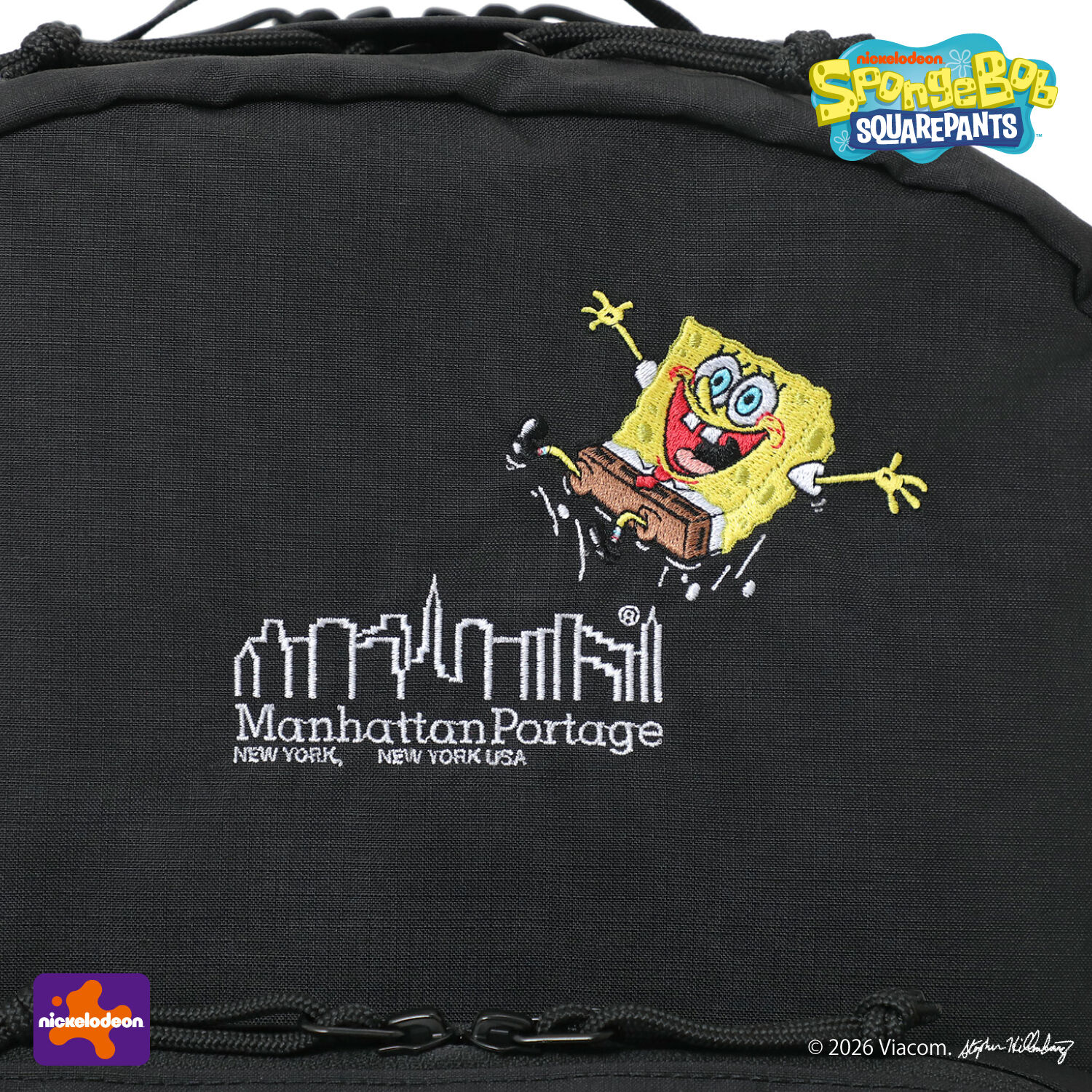 Manhattan Portage「TOWNSEND BACKPACK CORDURA RIPSTOP POLYESTER / SPONGE BOB」|リュック|