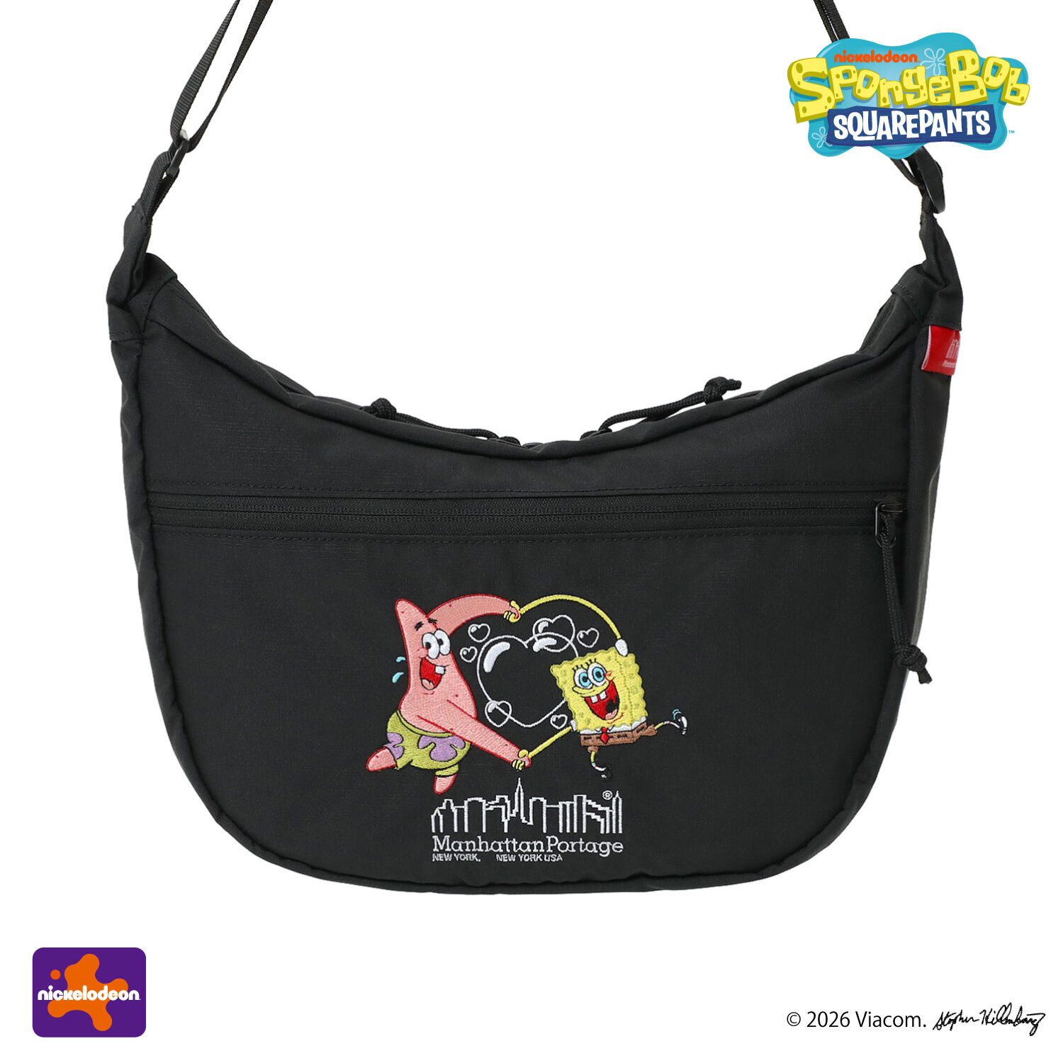 Manhattan Portage「DUET ACTION BAG CORDURA RIPSTOP POLYESTER / SPONGE BOB」|ショルダー・メッセンジャー|