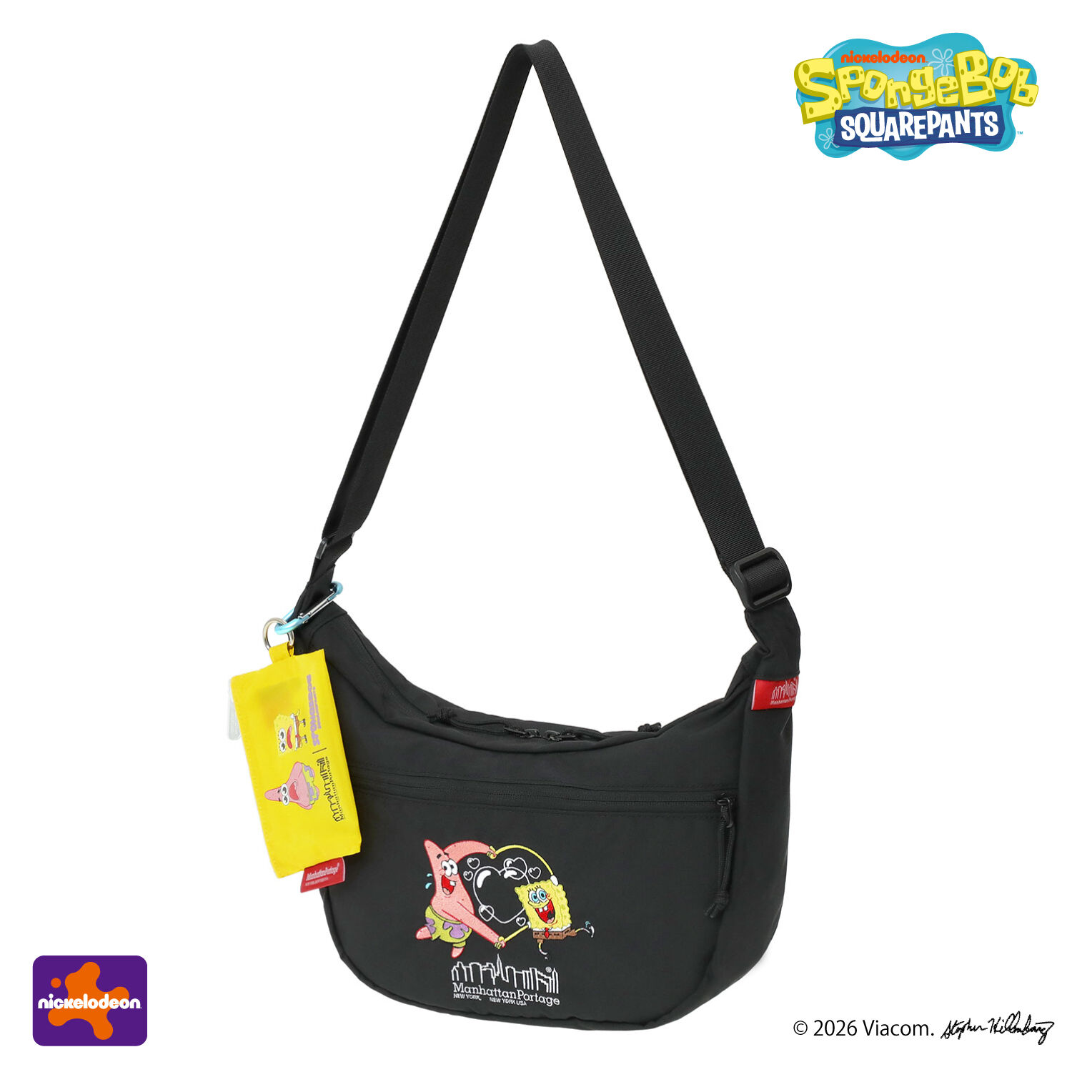 Manhattan Portage「DUET ACTION BAG CORDURA RIPSTOP POLYESTER / SPONGE BOB」|ショルダー・メッセンジャー|