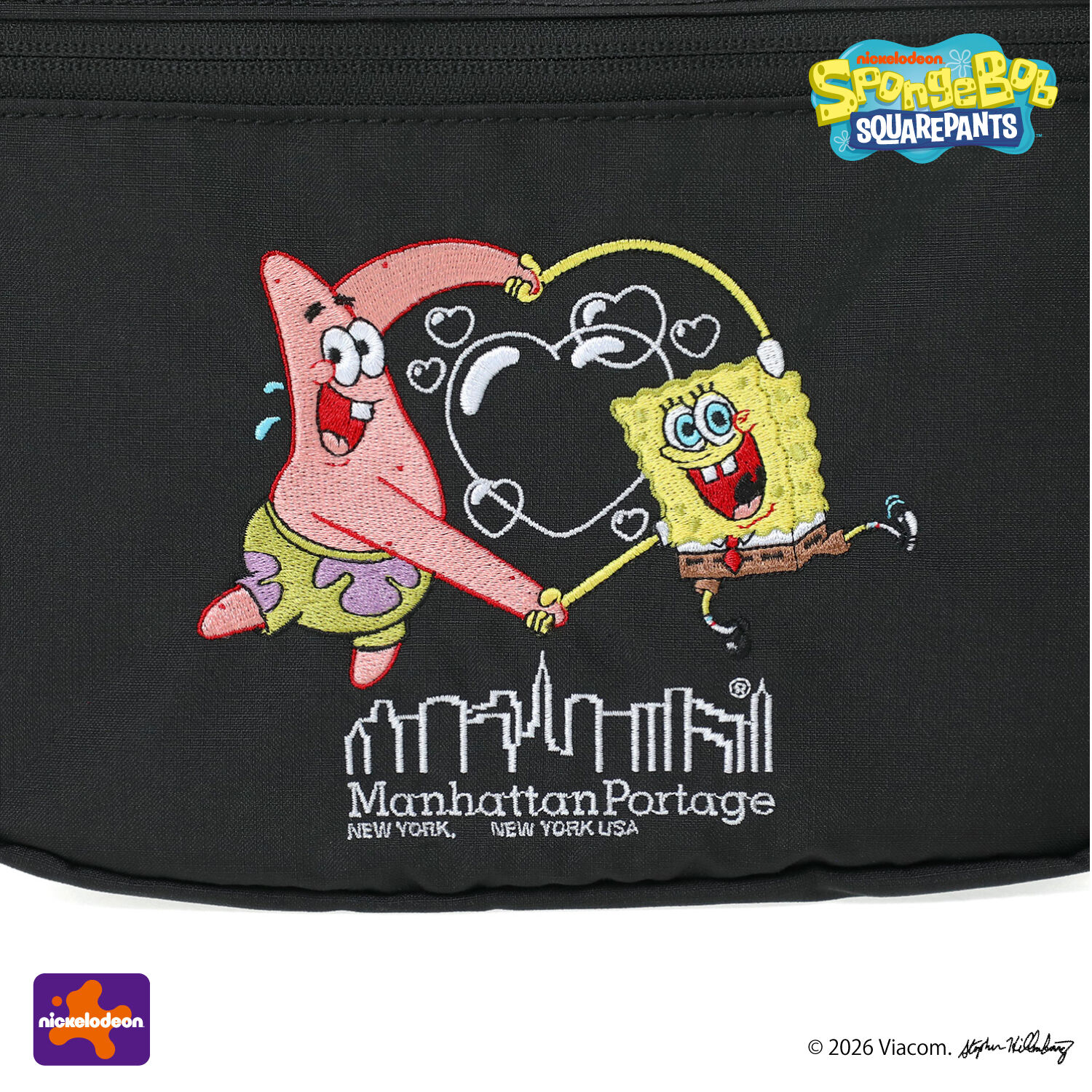 Manhattan Portage「DUET ACTION BAG CORDURA RIPSTOP POLYESTER / SPONGE BOB」|ショルダー・メッセンジャー|