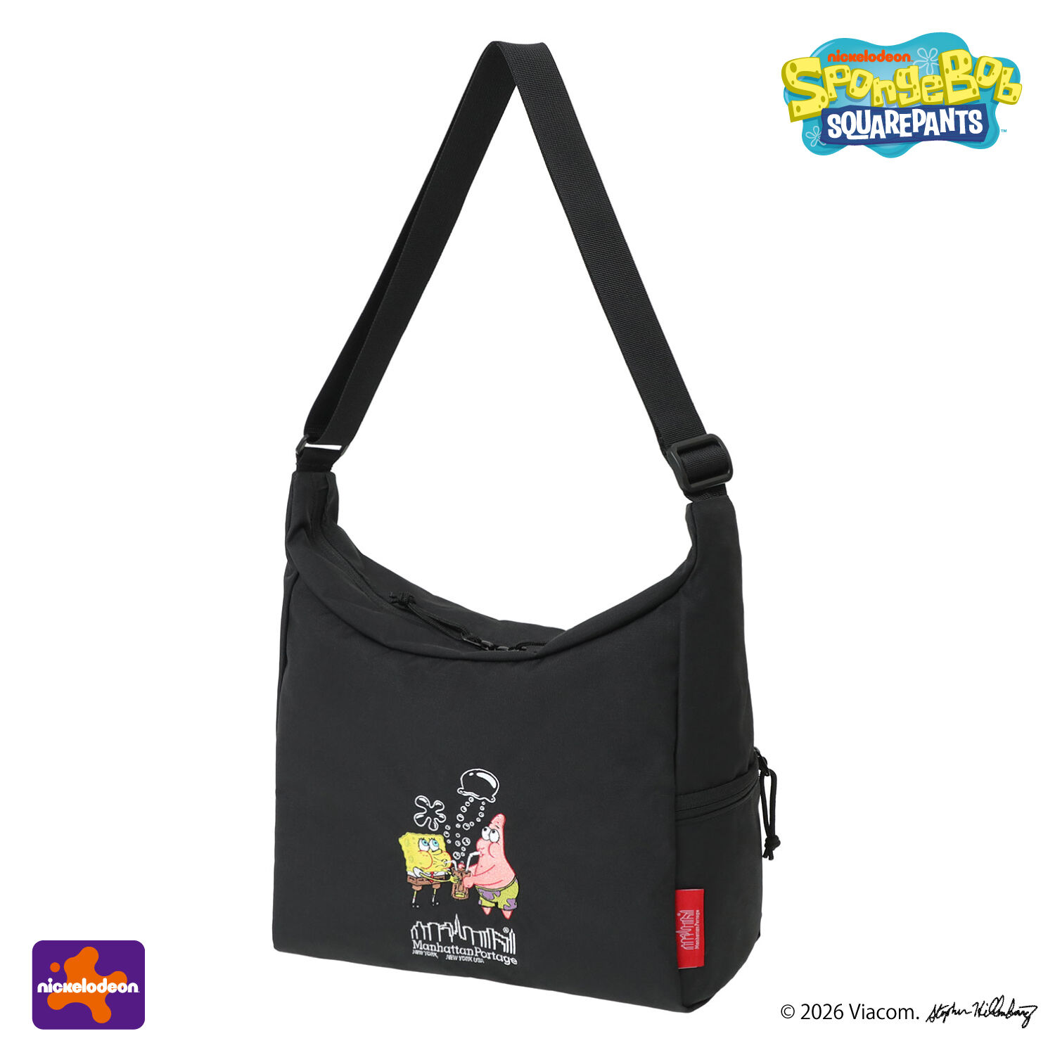 Manhattan Portage「BED-STUY SHOULDER BAG CORDURA RIPSTOP POLYESTER / SPONGE BOB」|ショルダー・メッセンジャー|