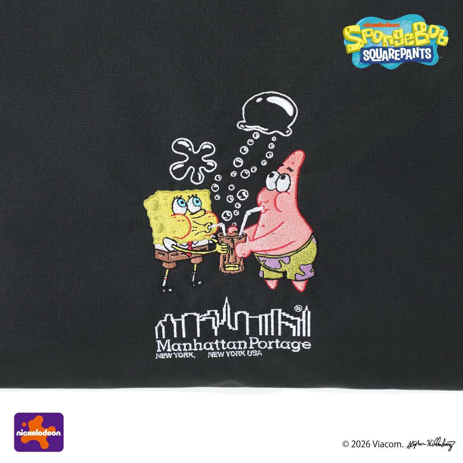 Manhattan Portage「BED-STUY SHOULDER BAG CORDURA RIPSTOP POLYESTER / SPONGE BOB」|ショルダー・メッセンジャー|