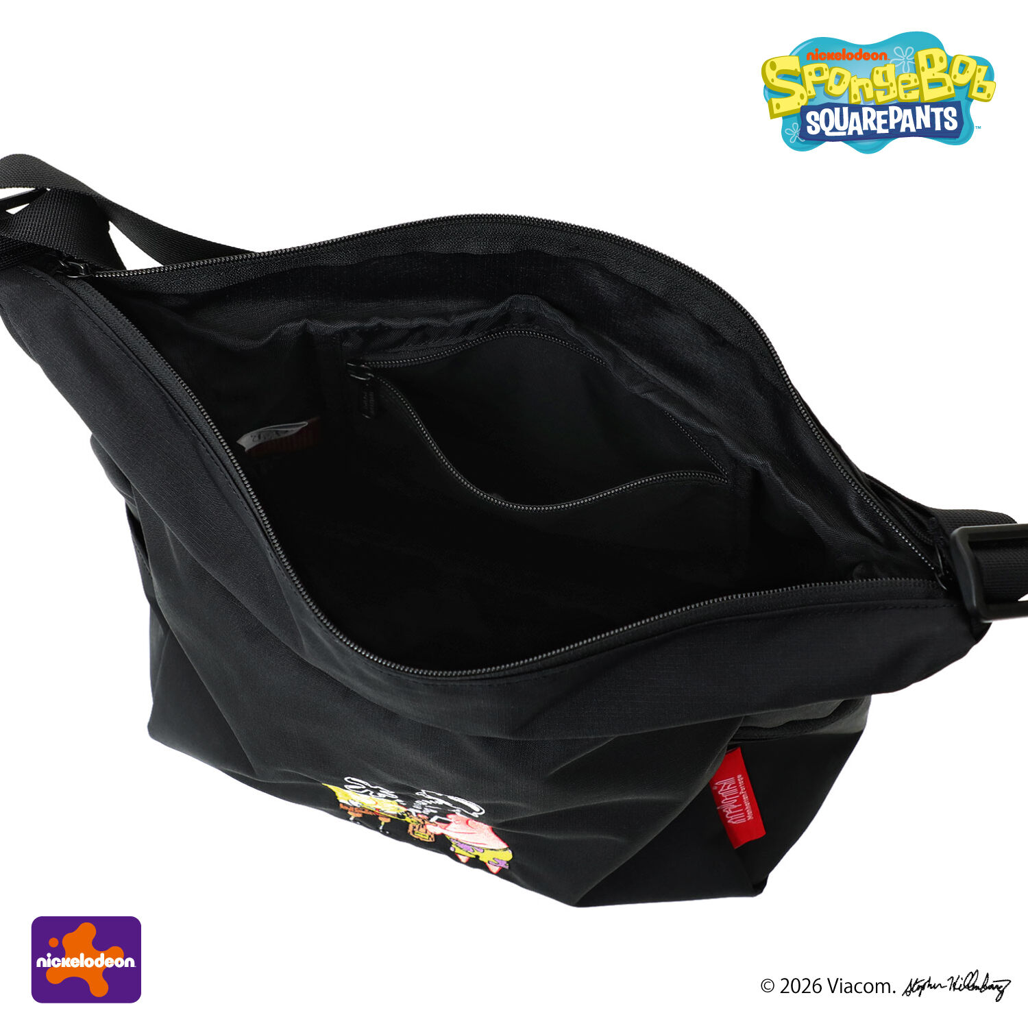 Manhattan Portage「BED-STUY SHOULDER BAG CORDURA RIPSTOP POLYESTER / SPONGE BOB」|ショルダー・メッセンジャー|
