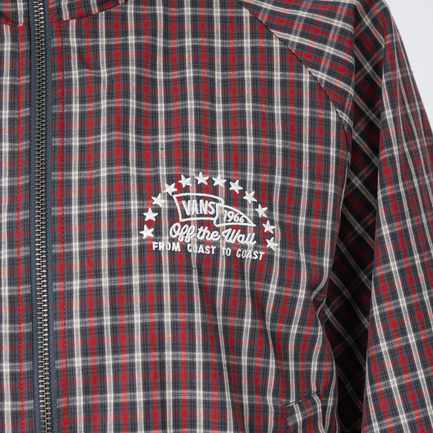 VANS「【VANSｱﾊﾟﾚﾙ(WJ)】W CHECK ZIP BLOUSON」|ポロシャツ|