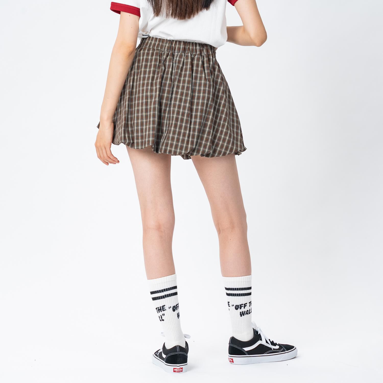VANS「【VANSｱﾊﾟﾚﾙ(WJ)】W CHECK BALLOON SKIRT」|その他|