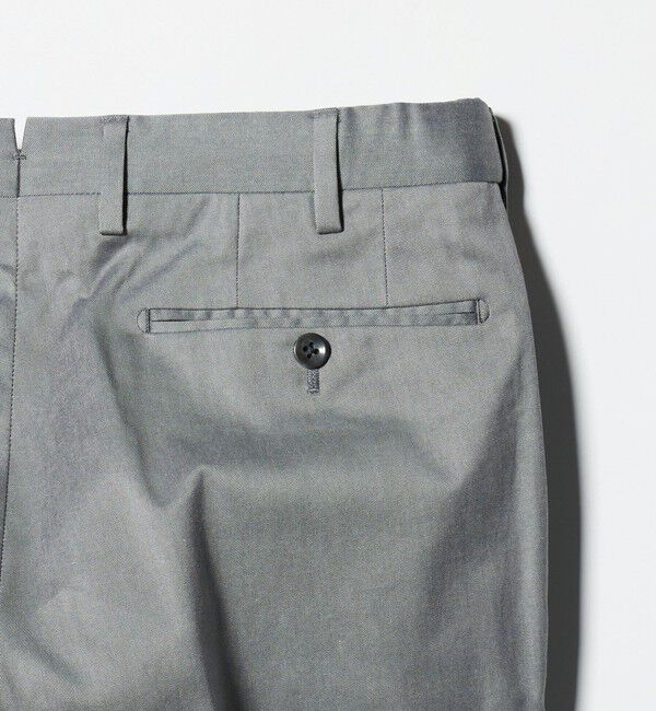 UNITED ARROWS「クールモーション ツイル サイドエクステンド ノープリーツ スラックス COMFORT EASY‐MODEL 接触冷感 吸水」|スラックス|