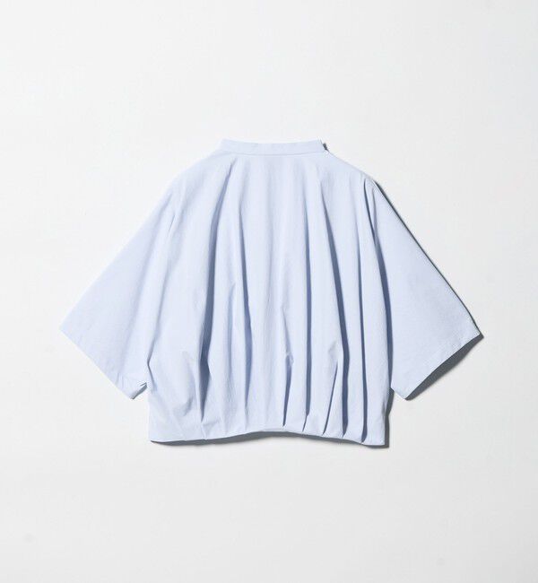 UNITED ARROWS「メロー フリル シャツ ブラウス ‐防しわ 吸水速乾 UVカット 遮熱性 接触冷感 ウォッシャブル‐」|シャツ・ブラウス|