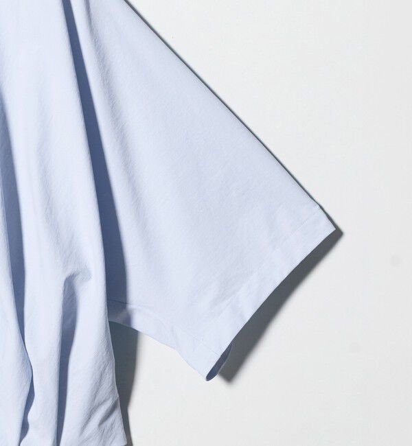 UNITED ARROWS「メロー フリル シャツ ブラウス ‐防しわ 吸水速乾 UVカット 遮熱性 接触冷感 ウォッシャブル‐」|シャツ・ブラウス|