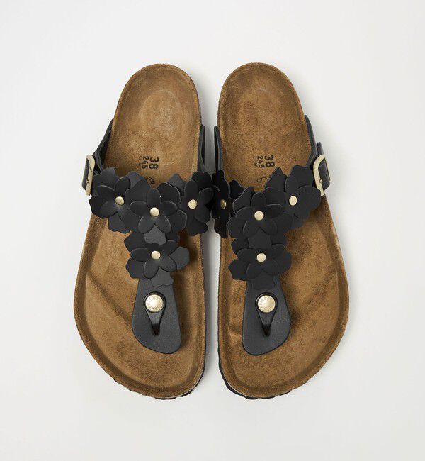 UNITED ARROWS「【国内EXCLUSIVE】＜BIRKENSTOCK＞GIZEH フラワー サンダル」|サンダル|