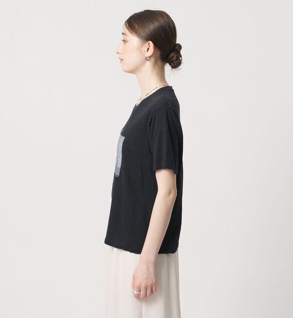 UNITED ARROWS「＜TICCA＞バンド プリント Tシャツ」|Tシャツ・カットソー|