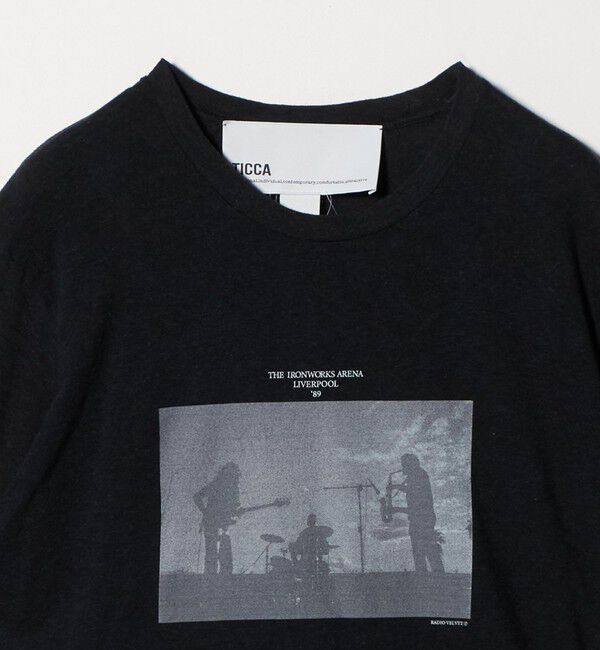 UNITED ARROWS「＜TICCA＞バンド プリント Tシャツ」|Tシャツ・カットソー|