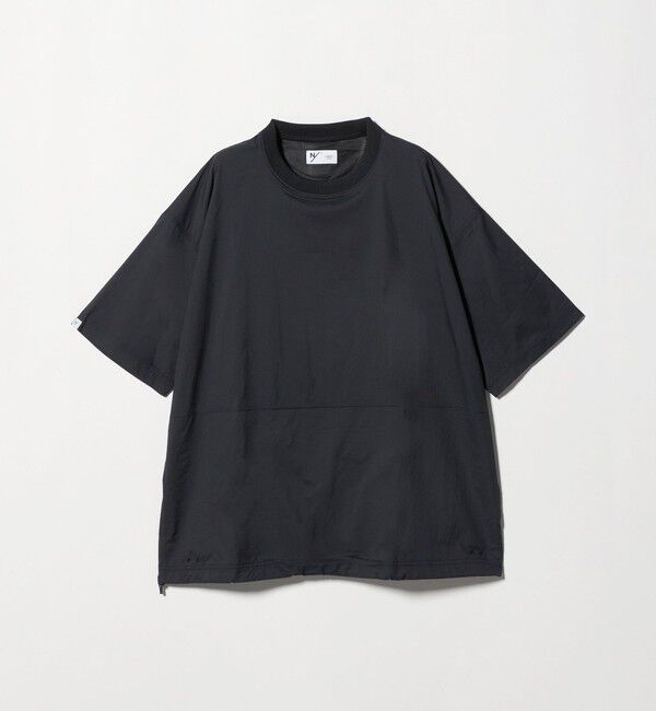UNITED ARROWS「＜NEUTRALWORKS.＞ナウター/ ウーブンショートスリーブティー」|シャツ・ブラウス|BLACK