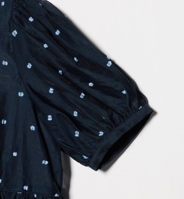 UNITED ARROWS「2トーン ドット ジャガード シャツ」|シャツ・ブラウス|