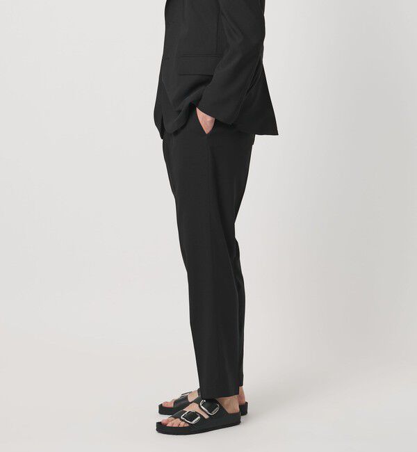 UNITED ARROWS「＜District＞ポリエステル トロピカル 1プリーツ テーパード パンツ」|スーツ|