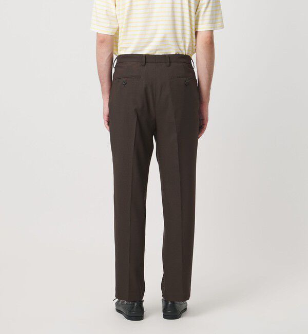 UNITED ARROWS「＜District＞ポリエステル トロピカル 1プリーツ テーパード パンツ」|スーツ|