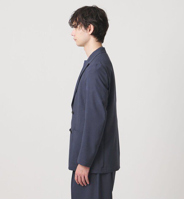 UNITED ARROWS「＜District＞ポリエステル トロピカル ダブル 4ボタン テーラードジャケット」|テーラードジャケット|