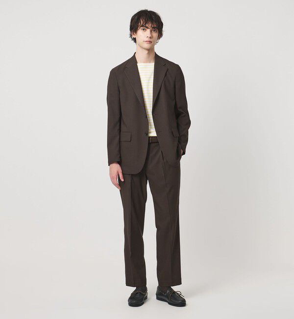 UNITED ARROWS「＜District＞ポリエステル トロピカル シングル 2ボタン テーラードジャケット」|テーラードジャケット|