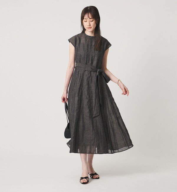 UNITED ARROWS「フレンチスリーブ ワンピース ‐ウォッシャブル‐」|ワンピース|