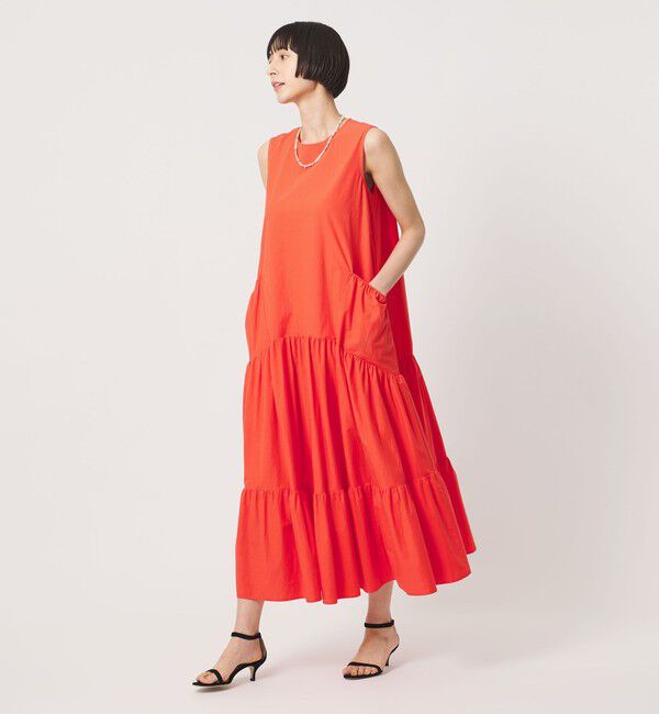 UNITED ARROWS「ポケット ティアード マキシ ワンピース」|ワンピース|