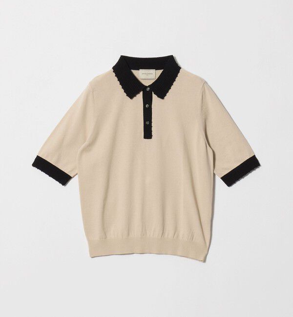 UNITED ARROWS「クロシェ ポロニット ‐ウォッシャブル‐」|ニット・セーター|