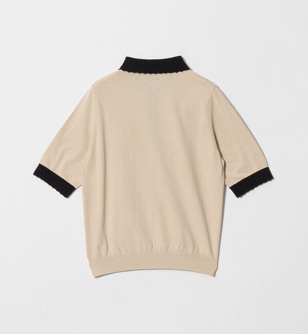UNITED ARROWS「クロシェ ポロニット ‐ウォッシャブル‐」|ニット・セーター|